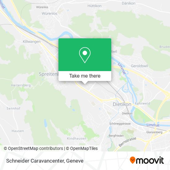 Schneider Caravancenter map