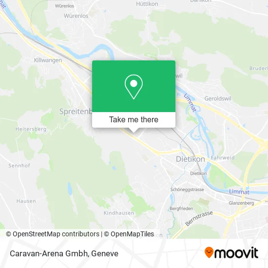 Caravan-Arena Gmbh map