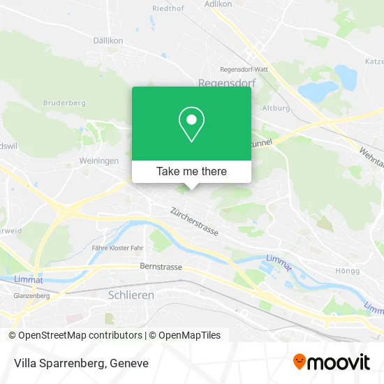 Villa Sparrenberg map