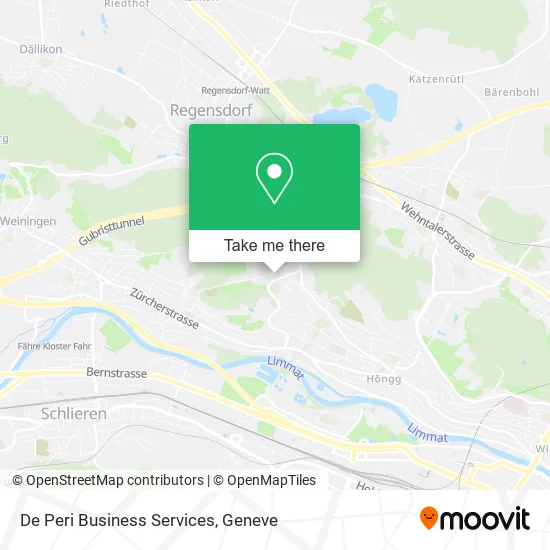 De Peri Business Services map