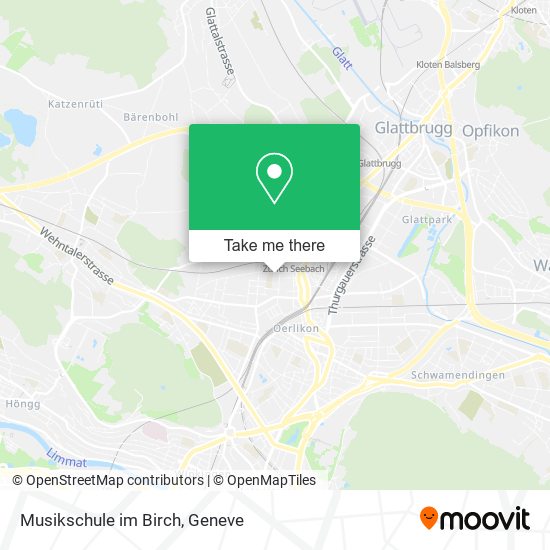Musikschule im Birch map
