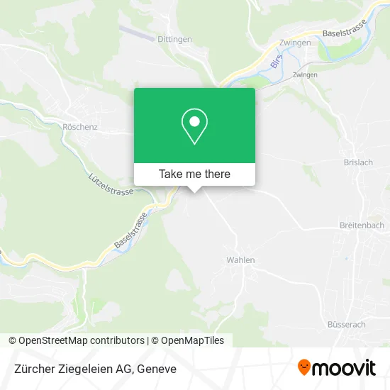 Zürcher Ziegeleien AG map