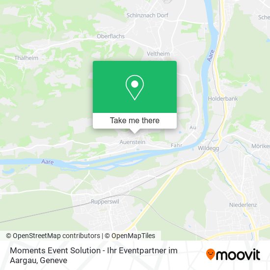 Moments Event Solution - Ihr Eventpartner im Aargau map