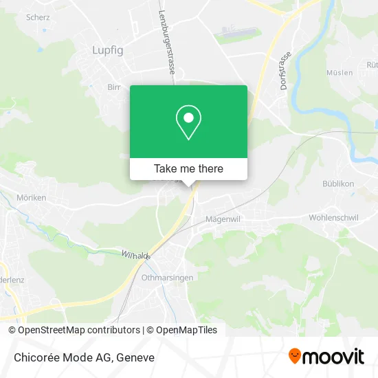 Chicorée Mode AG map