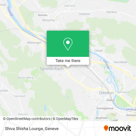Shiva Shisha Lounge map