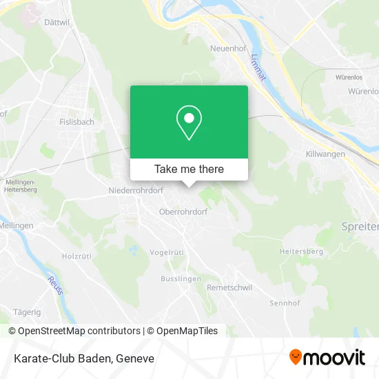 Karate-Club Baden map