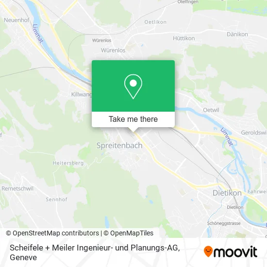 Scheifele + Meiler Ingenieur- und Planungs-AG map