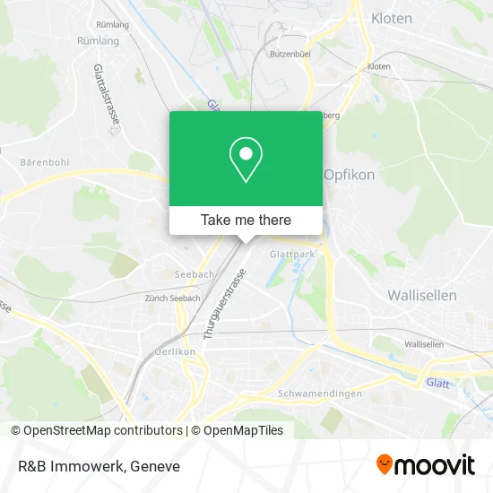 R&B Immowerk map