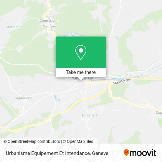 Urbanisme Equipement Et Intendance map