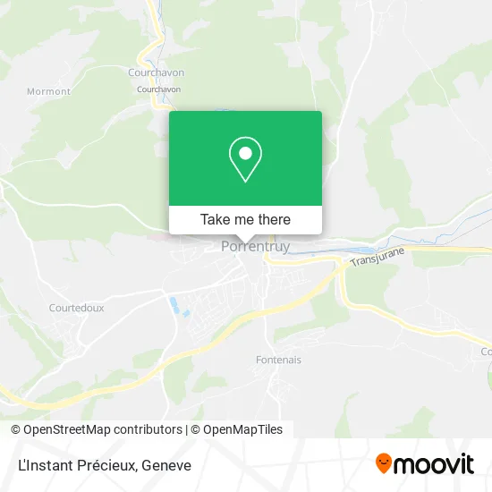 L'Instant Précieux map