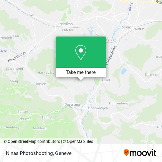 Ninas Photoshooting map