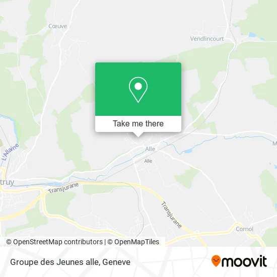 Groupe des Jeunes alle map