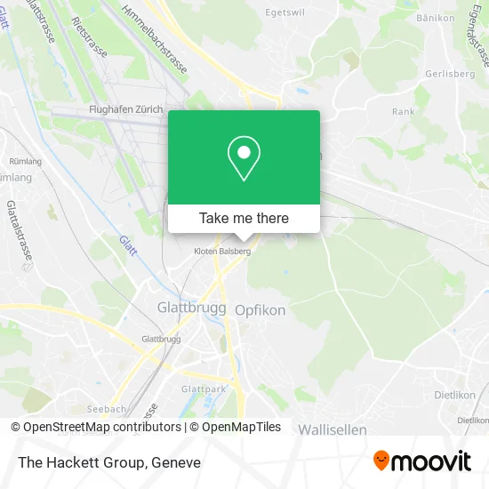 The Hackett Group map