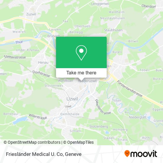 Friesländer Medical U. Co map