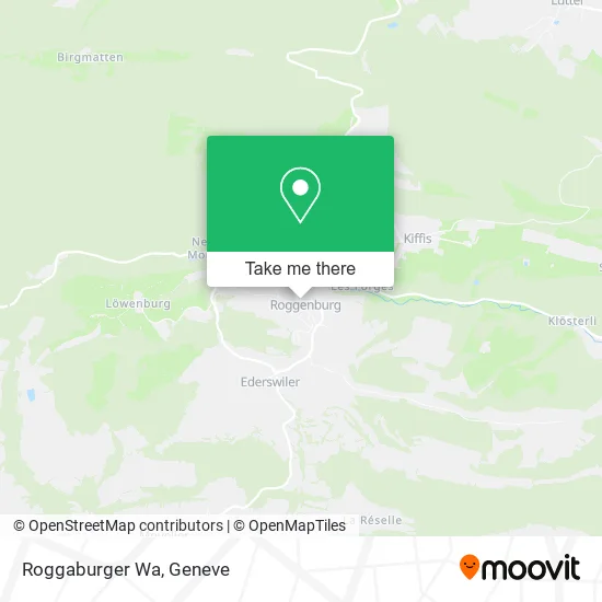 Roggaburger Wa map
