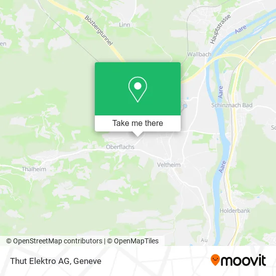 Thut Elektro AG map