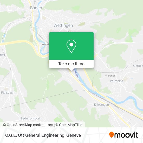 O.G.E. Ott General Engineering map