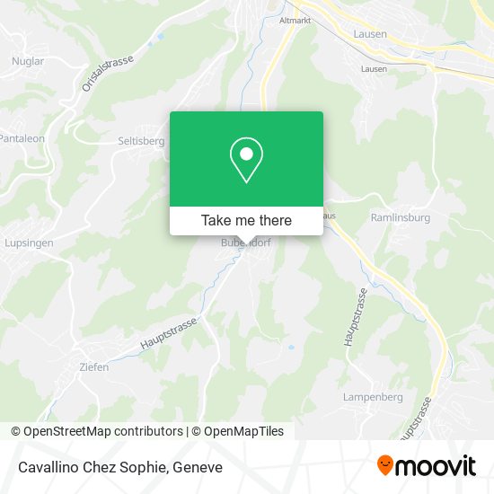 Cavallino Chez Sophie map