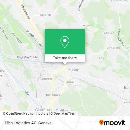 Mbs Logistics AG map