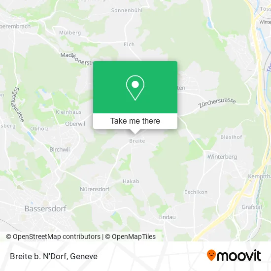 Breite b. N'Dorf map