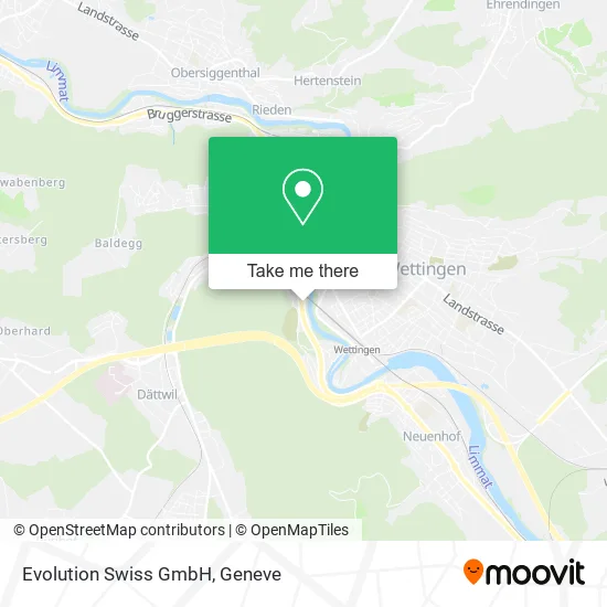 Evolution Swiss GmbH map