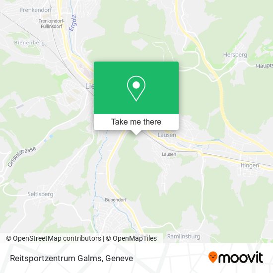 Reitsportzentrum Galms map