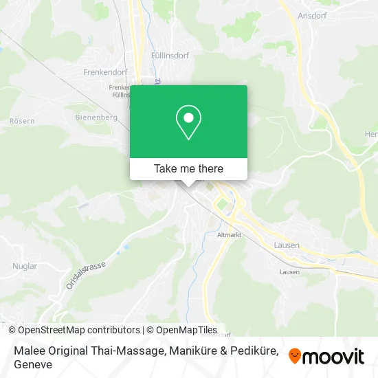 Malee Original Thai-Massage, Maniküre & Pediküre plan