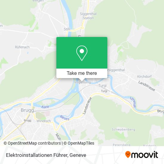 Elektroinstallationen Führer map