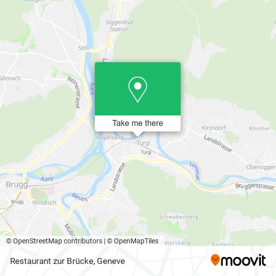 Restaurant zur Brücke map