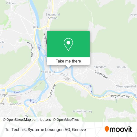 Tsl Technik, Systeme Lösungen AG map