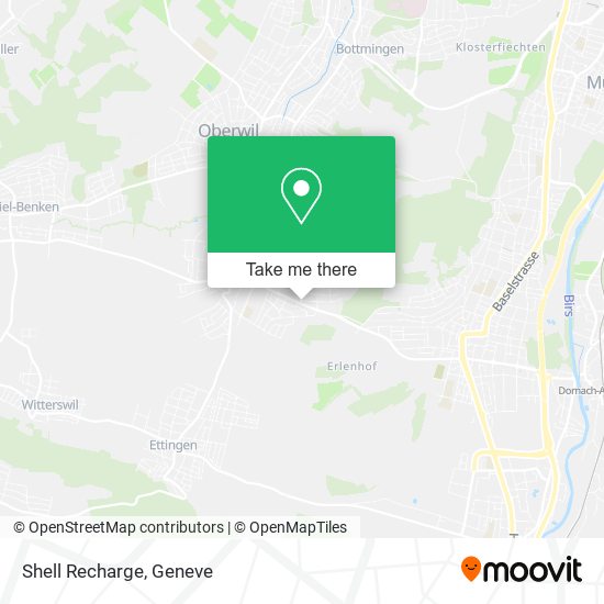 Shell Recharge map