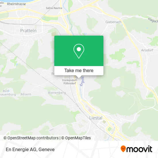 En Energie AG map