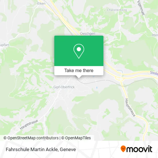 Fahrschule Martin Ackle map