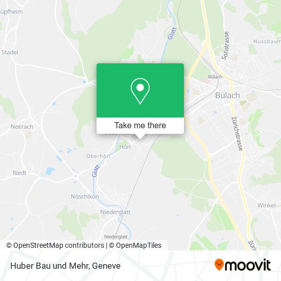 Huber Bau und Mehr map