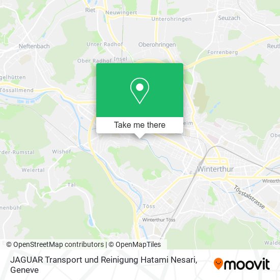 JAGUAR Transport und Reinigung Hatami Nesari map