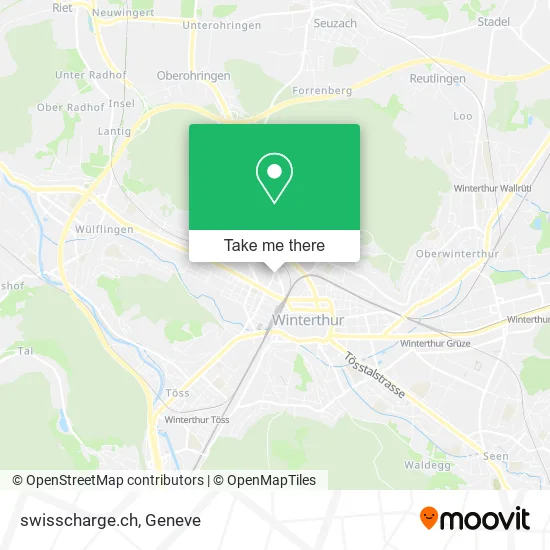 swisscharge.ch map