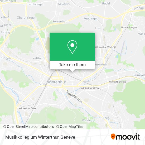Musikkollegium Winterthur map