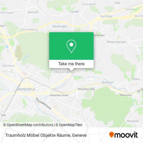 Traumholz Möbel Objekte Räume map