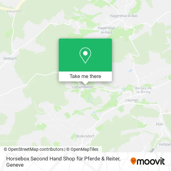 Horsebox Second Hand Shop für Pferde & Reiter map