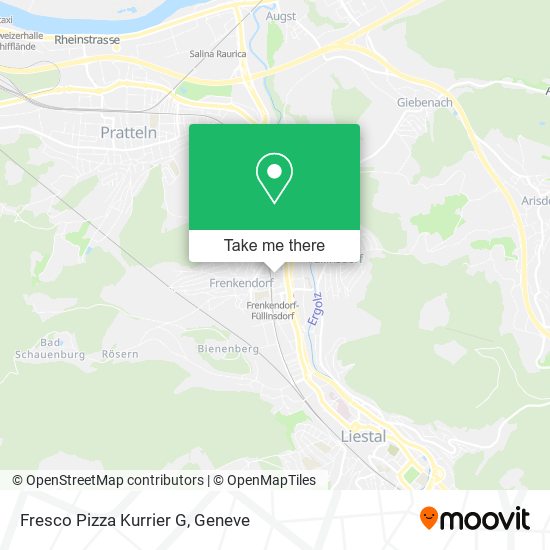 Fresco Pizza Kurrier G map