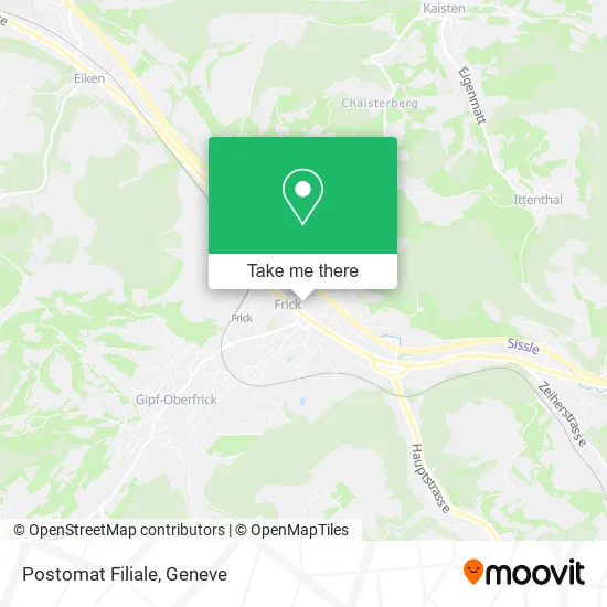 Postomat Filiale map