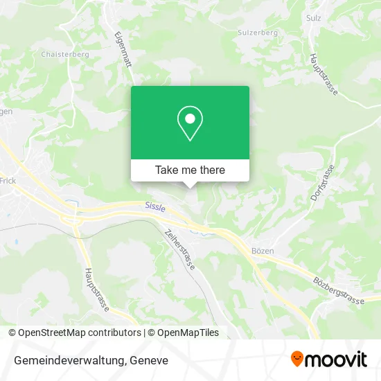 Gemeindeverwaltung map