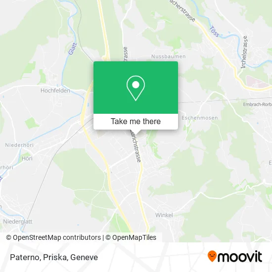 Paterno, Priska plan