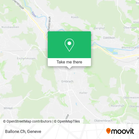 Ballone.Ch map