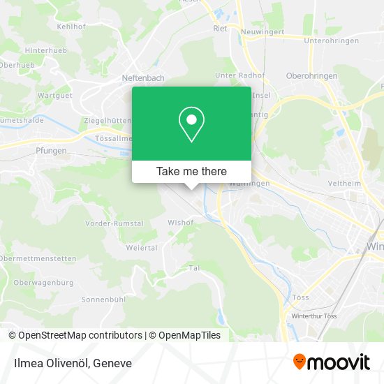 Ilmea Olivenöl map