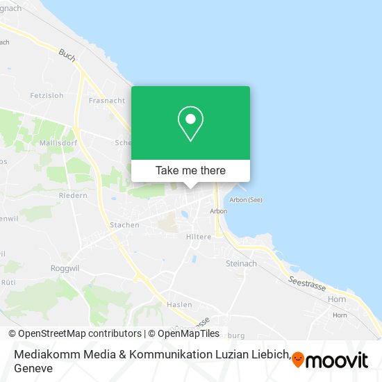 Mediakomm Media & Kommunikation Luzian Liebich map