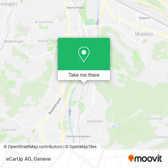eCarUp AG map
