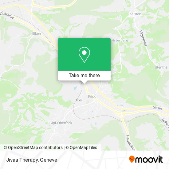 Jivaa Therapy map