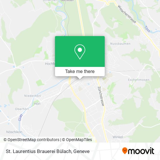 St. Laurentius Brauerei Bülach map