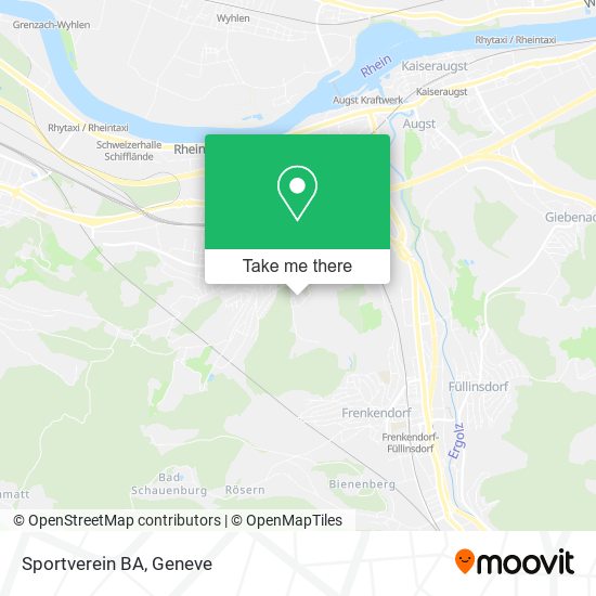 Sportverein BA map